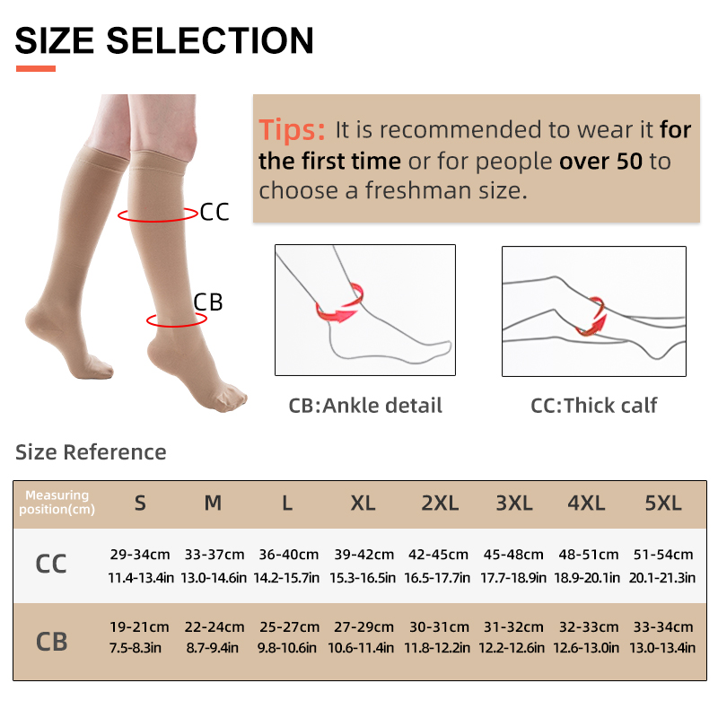 Gesloten teen medische compres - Compression Sleeve Calf recensie en prijs