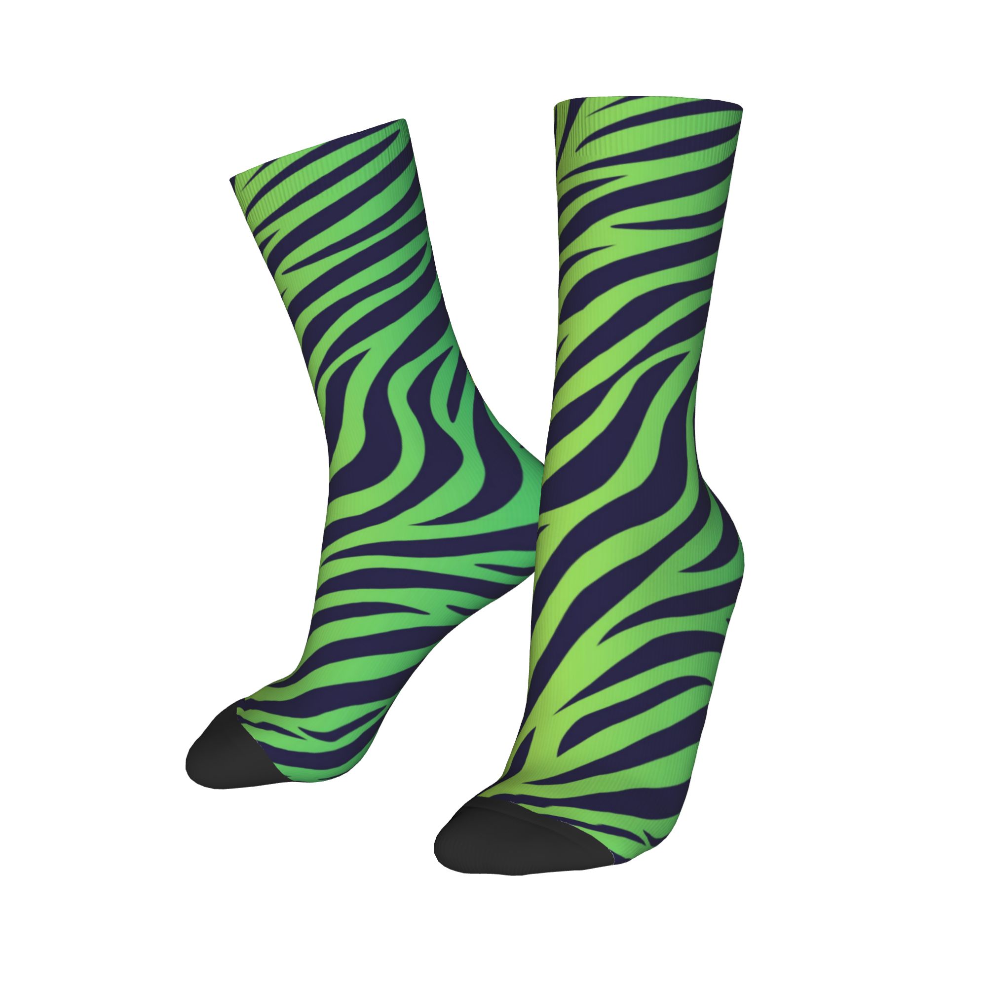 Kleurrijke tijger-zebra-huidpa - Dress Sock Men recensie en prijs