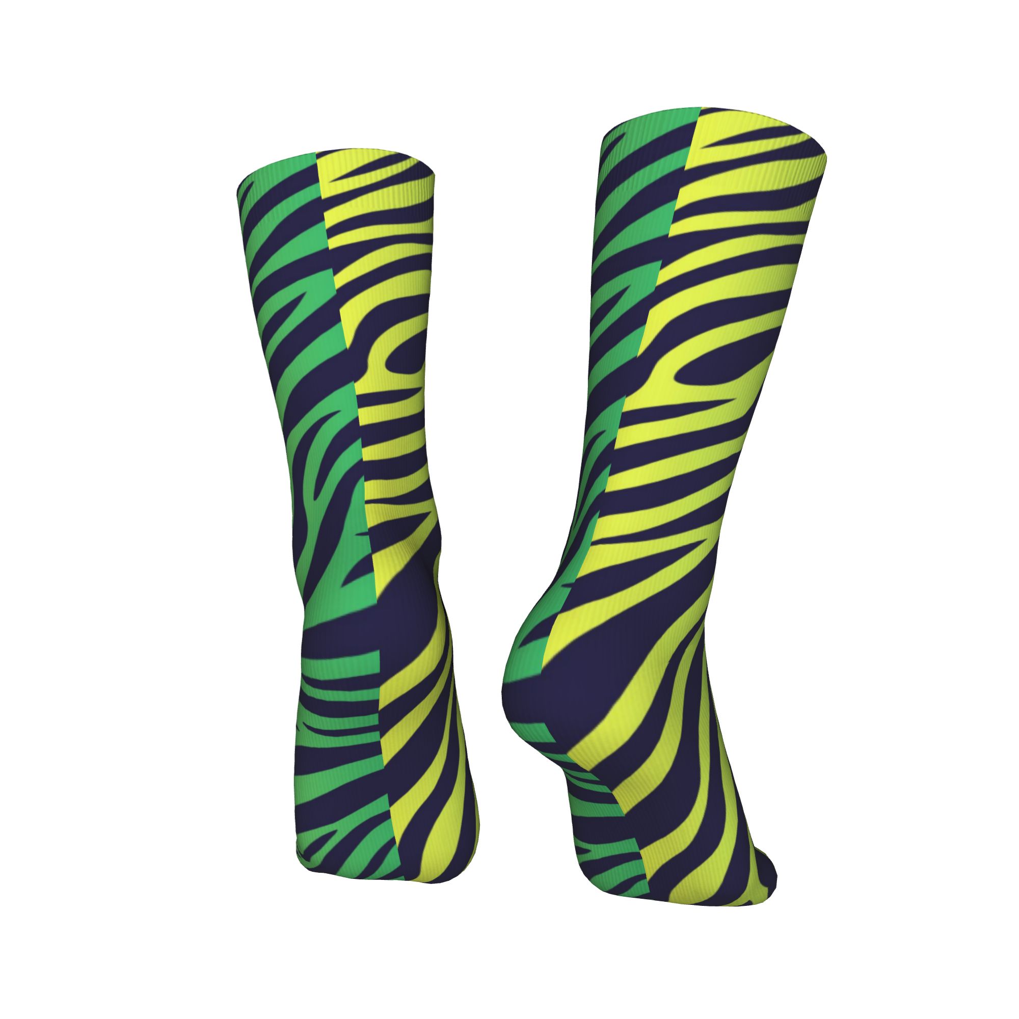 Kleurrijke tijger-zebra-huidpa - Dress Sock Men recensie en prijs